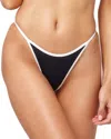 L*space Lspace Pixie Bitsy Bikini Bottoms In Black