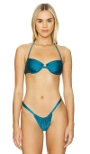 L*space Lspace Toni Underwire Bikini Top In Mediterranean