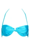 L*space Lspace Toni Underwire Bikini Top In Blue