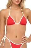 L*space Aspen Triangle Bikini Top