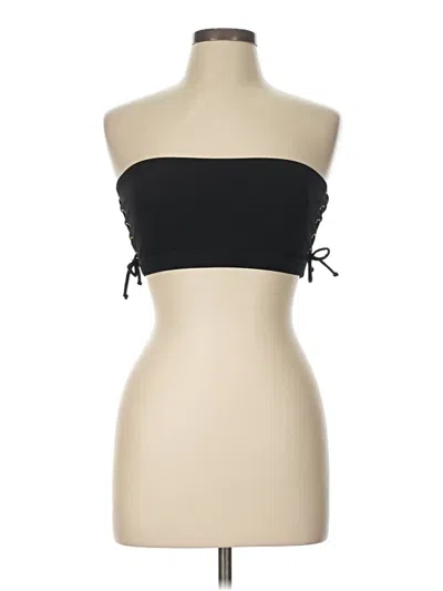 L*space Tube Top Black Strapless Neckline Tops