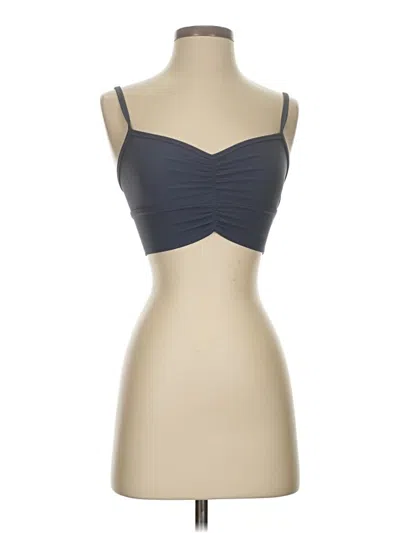 Pre-owned L*space Tube Top Blue Strapless Neckline Tops