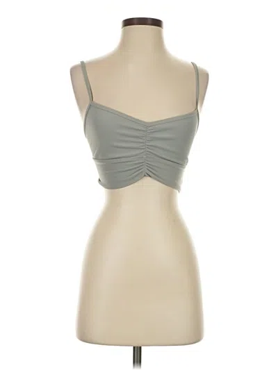 Pre-owned L*space Tube Top Gray Strapless Neckline Tops
