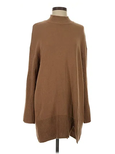 Pre-owned L*space Turtleneck Sweater In Brown