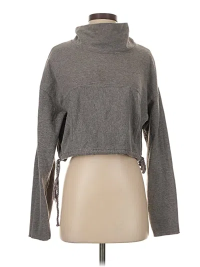 Pre-owned L*space Turtleneck Sweater In Gray