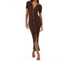 L*space Undertow Maxi Dress In Espresso Bean In Brown