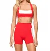L*space Uppercut Sports Bra In Flame-cream In Multi