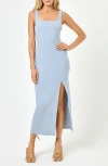 L*space Lspace Vivienne Rib Cover-up Dress In Haze