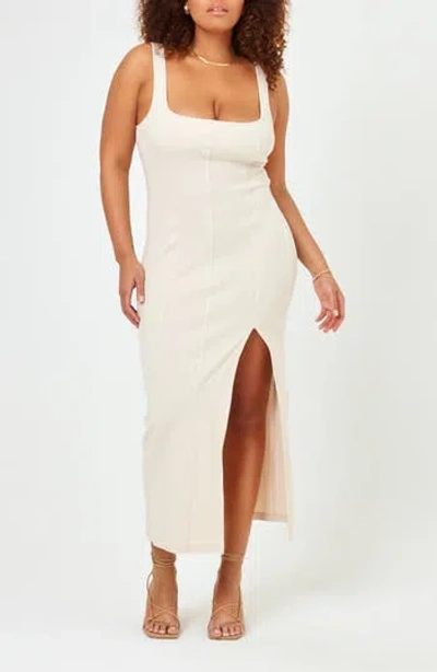 L*space Lspace Vivienne Rib Cover-up Dress In White