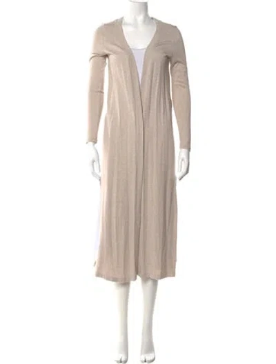 Pre-owned L*space V-neck Sweater In Neutral