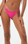 L*space Lspace Wilder Bikini Bottoms In Pink