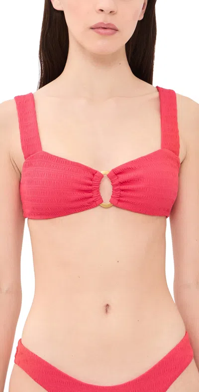 L*space Willow Bikini Top Pout In Pink