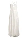 L*space Calla Smocked Cover-up Sundress In White