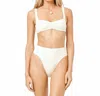 L*space Effie Bikini Top In White