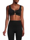 L*SPACE L*SPACE WOMEN'S SIMMONS RIBBED SPORTS BRA
