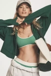 L*space X Anthropologie Jet Set Crop Hoodie In Green