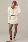L*space X Anthropologie Jet Set Mini Skirt In White