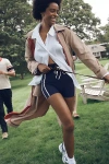 L*space X Anthropologie Revel Shorts In Blue