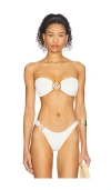 L*space Lspace Aziza Strapless Bikini Top