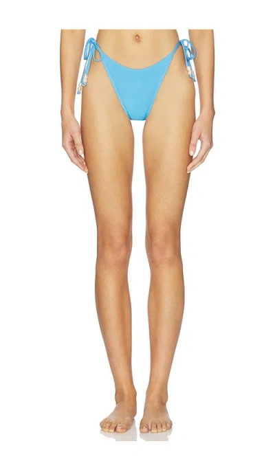 L*space X Revolve Lucia Bikini Bottom In Blue