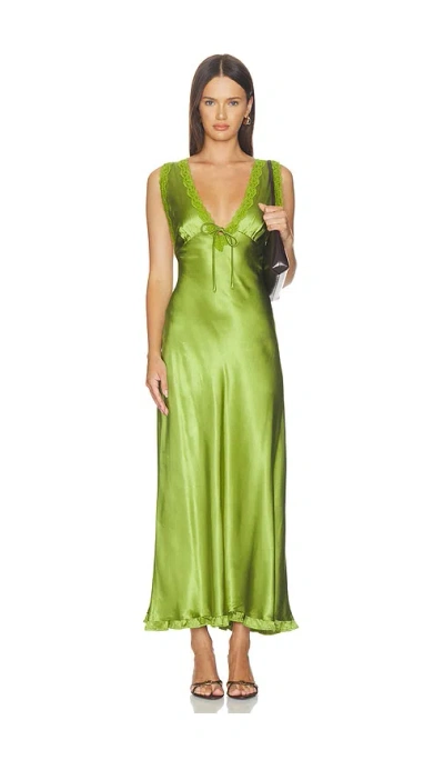 L*space X Salty Blonde Eyes On You Maxi Dress In Yellow