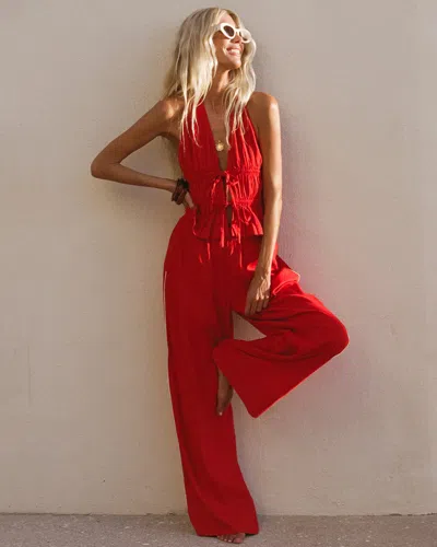 L*space X The Salty Blonde Sur Pant In Red