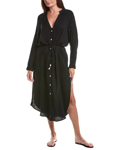 L*space Yoli Shirtdress In Black