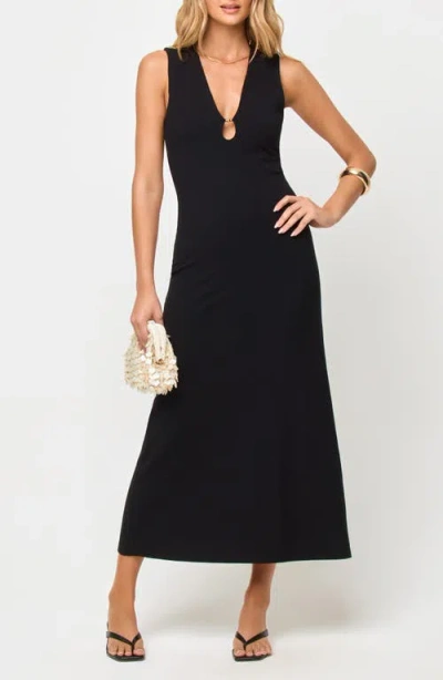 L*space Lspace Yuki Maxi Dress In Black