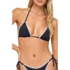 L*space X Rails Zahra Bikini Top In Black/cream