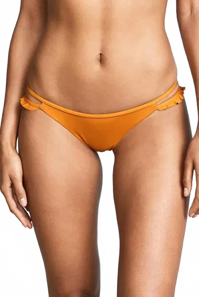 L*space Zephyr Bikini Bottom In Inka Gold In Orange