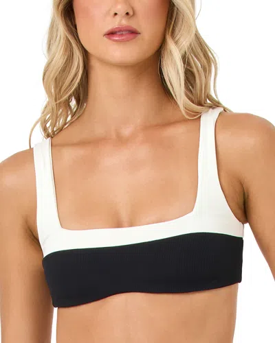 L*space Zuri Bikini Top In Black