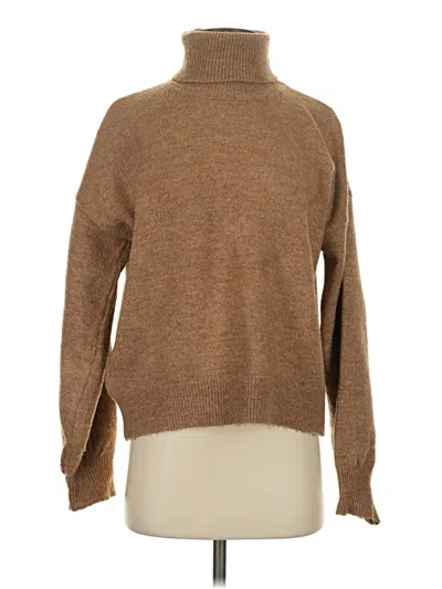 Pre-owned Ltb Denim Turtleneck Sweater In Brown