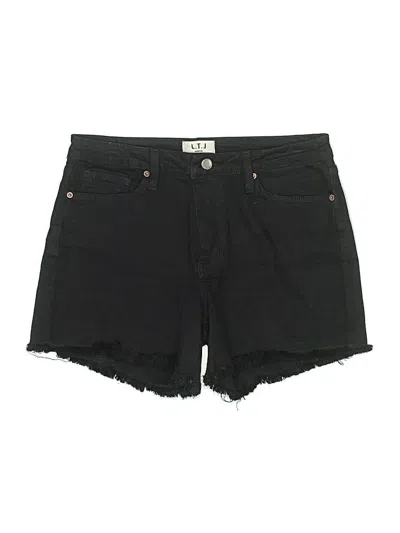 Pre-owned L.t.j. Letters To Juliet Denim Shorts In Black