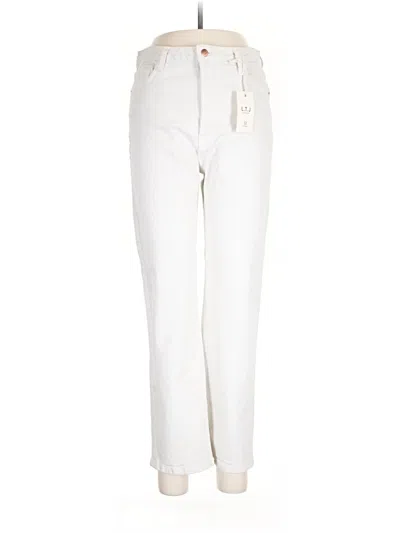 Pre-owned L.t.j. Letters To Juliet Jeans In Ivory