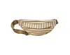 Lu & Elle Women's Nahla Stripe Sling Bag In Tan And White In Multi