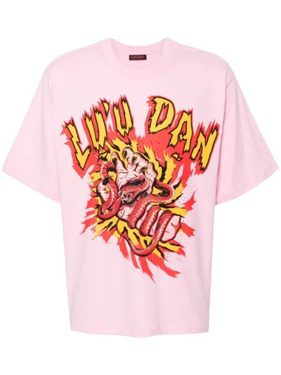 Lựu Dạn Grafic T-shirt In Pink