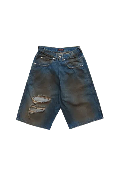Lựu Dạn Luu Dan Kriss Kross Shorts Blue