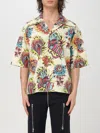 Lựu Dạn Oversized Shirt Featuring Tattoo Print In Gelb