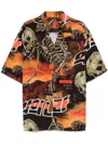 Lựu Dạn White Short Sleeve Shirt In Multi
