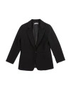 L:ú L:ú By Miss Grant Toddler Girl Blazer Black Size 6 Polyester, Elastane In Black
