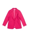 L:ú L:ú By Miss Grant Toddler Girl Blazer Fuchsia Size 6 Polyester, Elastane In Pink