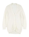 L:ú L:ú By Miss Grant Toddler Girl Cardigan Off White Size 6 Acrylic In Off White