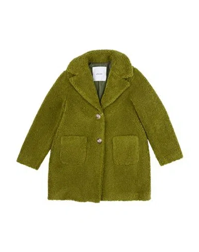 L:ú L:ú By Miss Grant Babies'  Toddler Girl Coat Green Size 6 Polyester