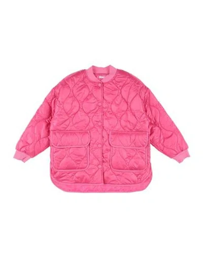 L:ú L:ú By Miss Grant Babies'  Toddler Girl Jacket Fuchsia Size 6 Polyester In Pink