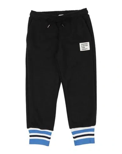 L:ú L:ú By Miss Grant Babies'  Toddler Girl Pants Black Size 6 Polyester, Viscose