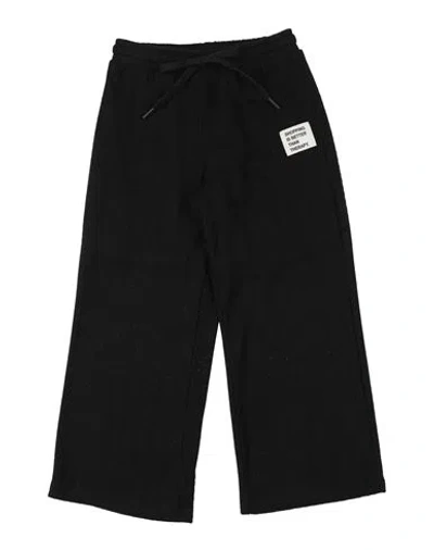 L:ú L:ú By Miss Grant Babies'  Toddler Girl Pants Black Size 6 Viscose, Polyester, Polyamide, Elastane