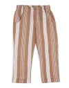 L:ú L:ú By Miss Grant Babies'  Toddler Girl Pants Camel Size 6 Linen, Cotton, Polyester In Beige