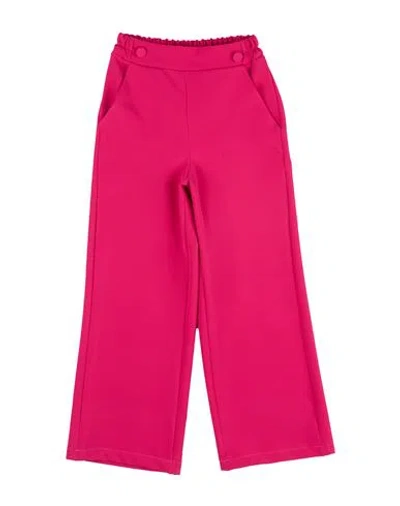 L:ú L:ú By Miss Grant Babies'  Toddler Girl Pants Fuchsia Size 6 Polyester, Elastane In Pink