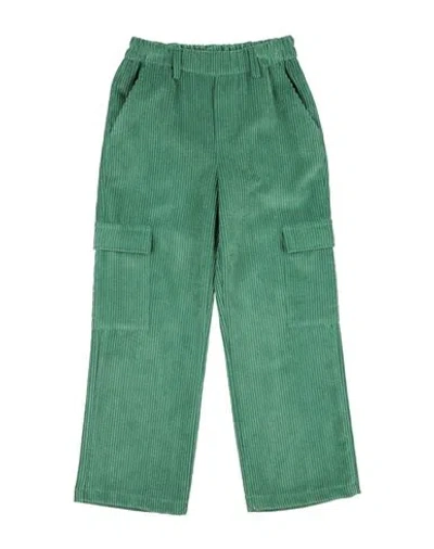 L:ú L:ú By Miss Grant Babies'  Toddler Girl Pants Green Size 6 Polyester, Polyamide, Elastane