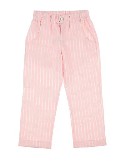 L:ú L:ú By Miss Grant Babies'  Toddler Girl Pants Pink Size 6 Linen, Cotton, Polyester